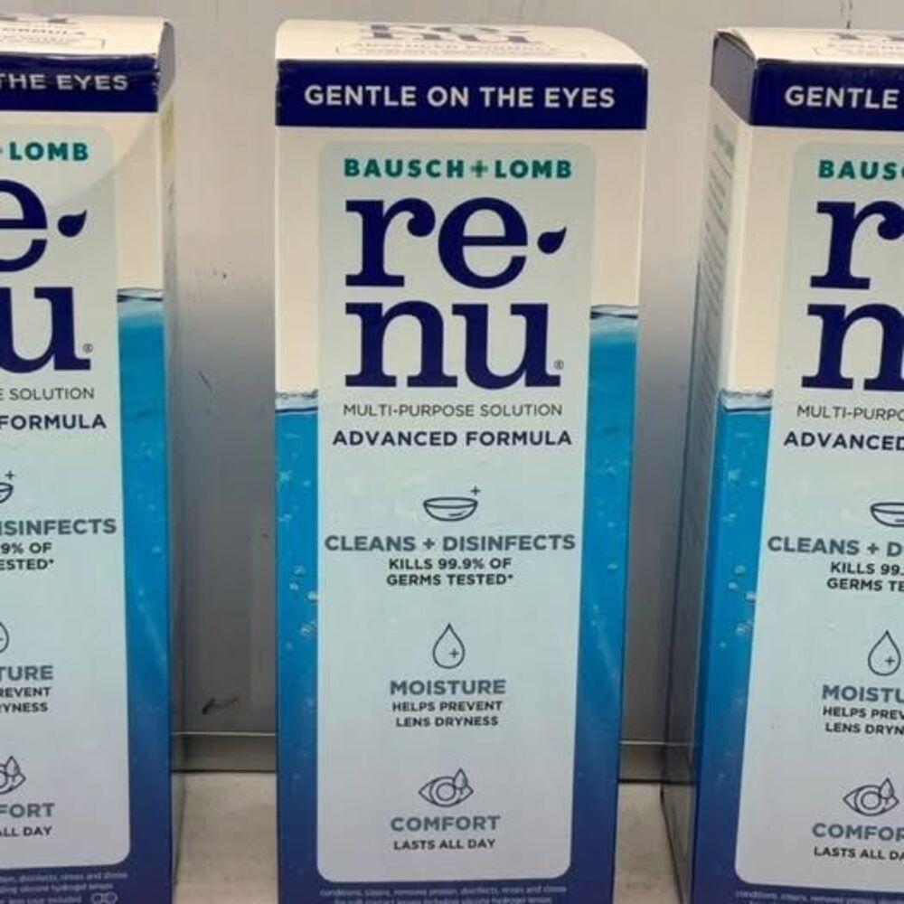 Bausch + Lomb ReNu Lens Solution